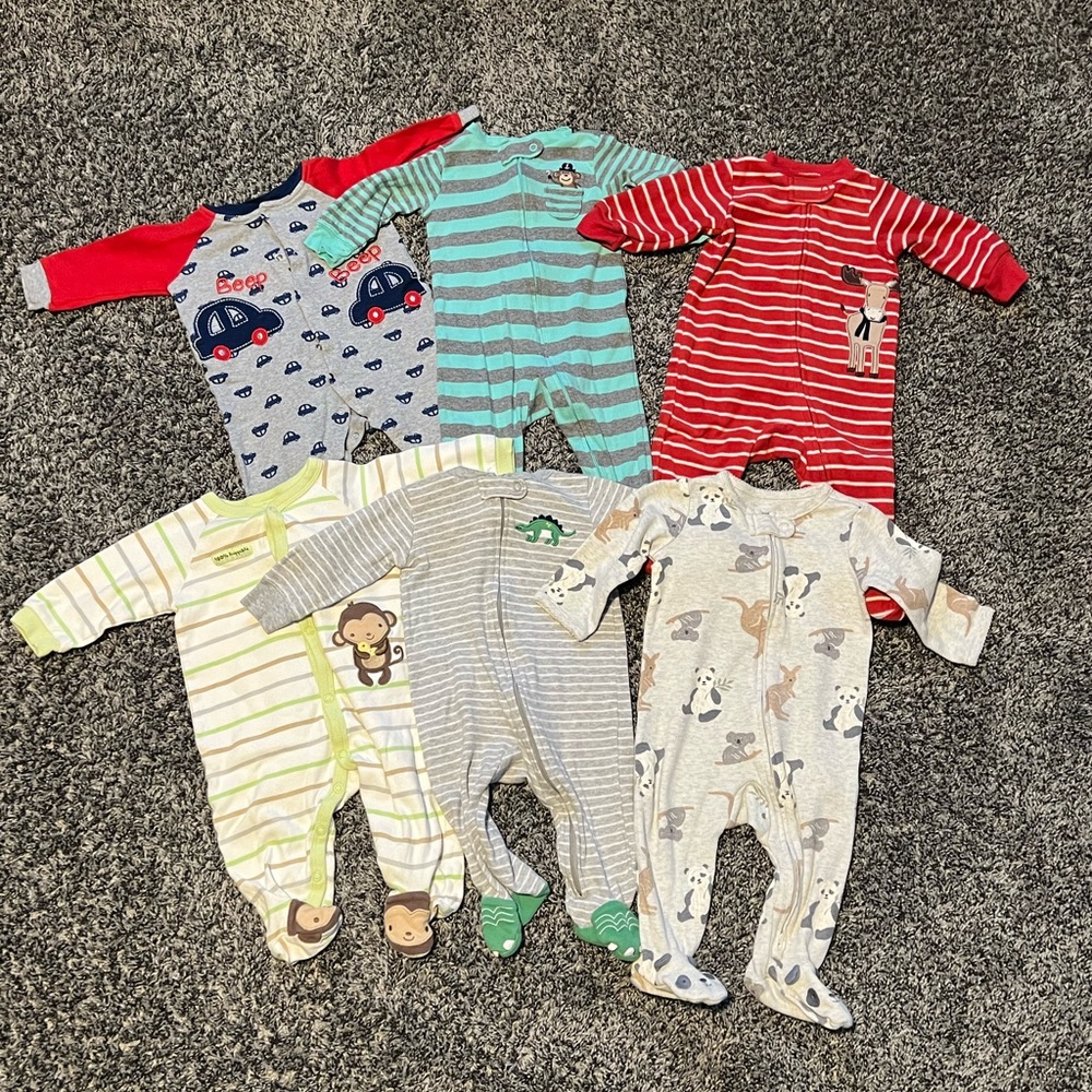 6mo Baby Sleeper Set of 6